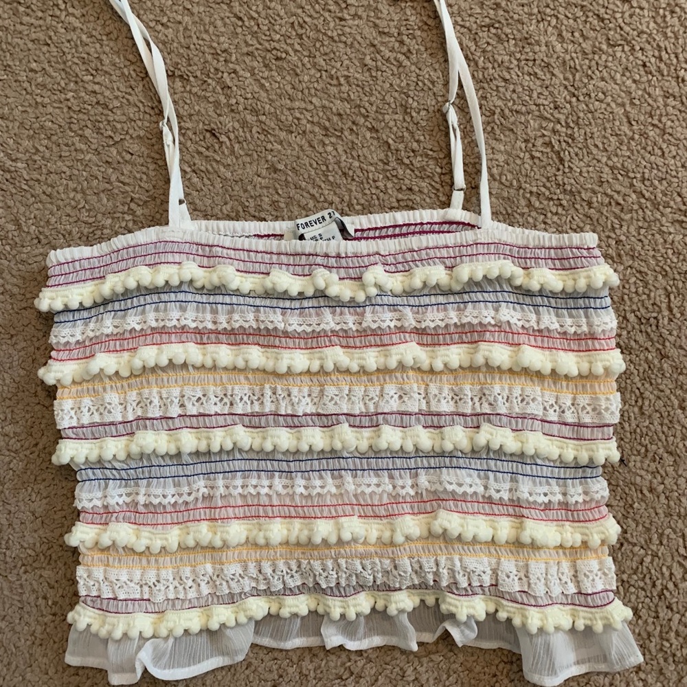 Fun Frilled Tank Top